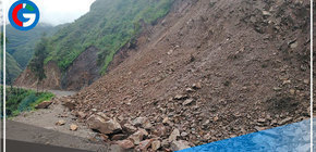 Deslizamientos afectan vía nacional en la provincia de Pallasca en Áncash