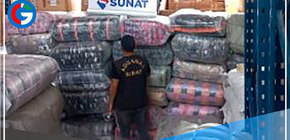 Sunat intervino camión procedente de Bolivia con 25 toneladas de ropa sin declarar en Puno