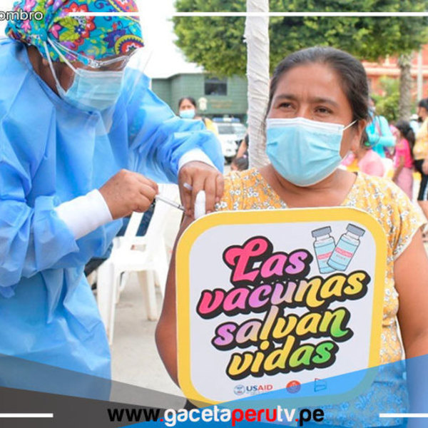 Piden a la población recibir dosis de refuerzo contra la covid-19 en Lambayeque 