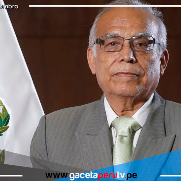 Aníbal Torres jura como nuevo Presidente del Consejo de Ministros