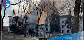 Ataque a un teatro ucraniano en Mariúpol