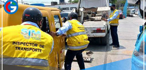 S.J. M. : Inspectores y PNP intervinieron a conductores informales 