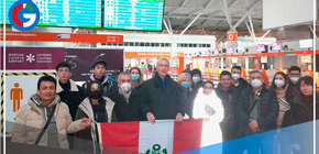 Primer grupo de peruanos que salieron de Ucrania llega esta noche