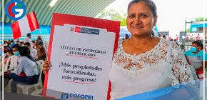 Entregan más de 1,500 títulos de propiedad de viviendas y equipamiento en Piura 