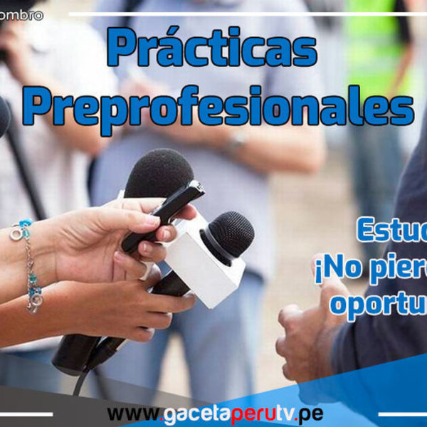 Prácticas Preprofesionales para estudiantes de Ciencias de la Comunicación