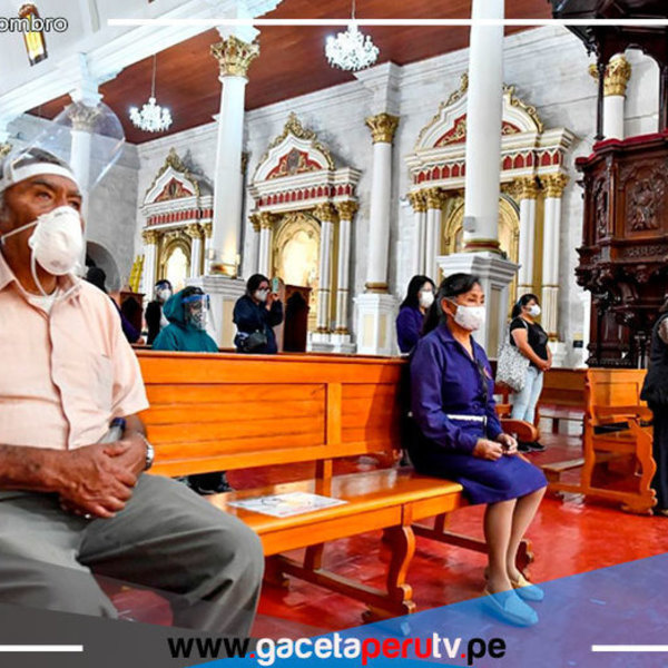 Aforo en los templos de Lima será del 80% para evitar aglomeraciones 