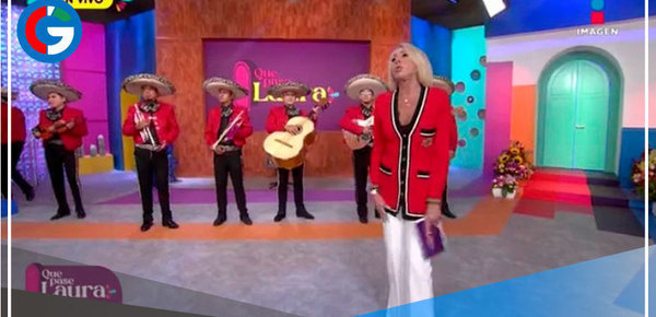 Laura Bozzo tuvo bienvenida con mariachi en su regreso a la televisión