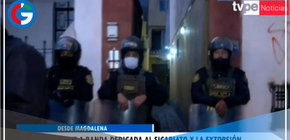 Desarticulan en megaoperativo a 'Los tío tío', organización criminal dedicada a la estafa y el sicariato