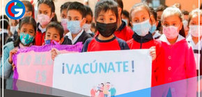  Cajamarca: alumnos participaron de la Semana de Vacunación en las Américas 