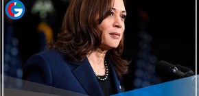 La vicepresidenta de Estados Unidos, Kamala Harris, dio positivo al covid-19