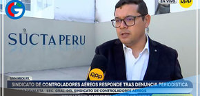 Controlador aéreo rechaza solicitud y confirma pago S/7100