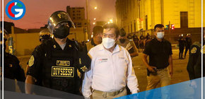  Marchas en Centro de Lima dejan al menos 4 policías mal heridos 