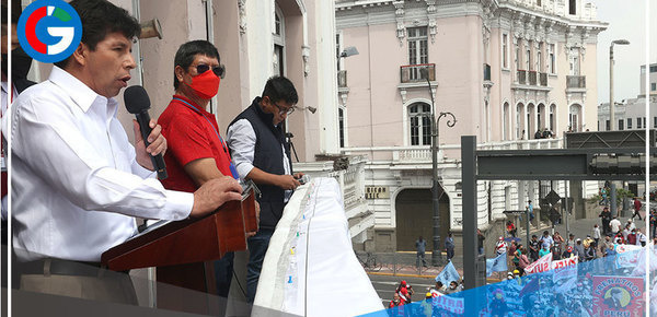 Castillo insiste al Congreso sobre consulta por una nueva Constitución en mensaje por el Día del Trabajador