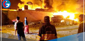 Carabayllo: Incendio en una granja de animales se extendió por falta de agua