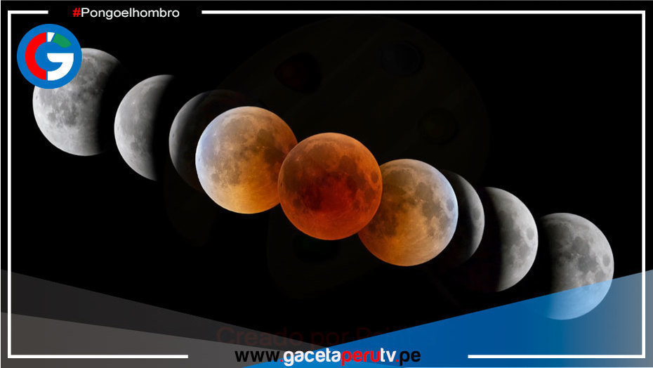 Eclipse lunar Podrás apreciar distintas fases lunares para mayo del