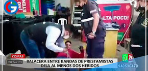 Se desata balacera en Comas por parte extranjeros