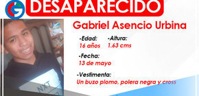 Joven autista desapareció hace 4 días en San Juan de Lurigancho