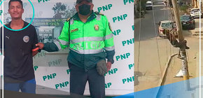 “Hombre araña de Huaycán” roba cables de teléfono