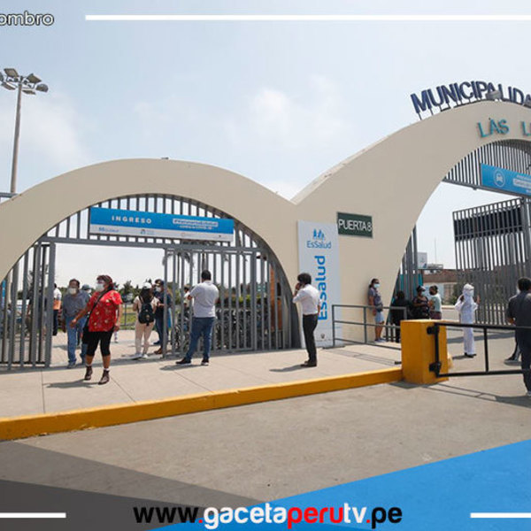 San Miguel: Suspenderán atención en vacunatorio del Parque de Las Leyendas 