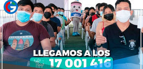 Más de 17 millones de personas ya recibieron las tres dosis de la vacuna 