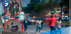 San Borja: Cámara de seguridad registra actos vandálicos