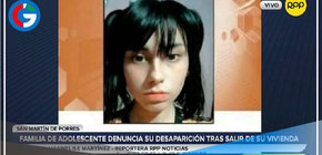 Familia pide ayuda para ubicar a menor de 12 años