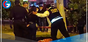 Asesinan a policía para robarle camioneta en la Av. Belaunde Comas