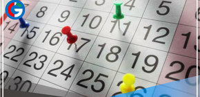 Todo los feriados y días no laborales del año