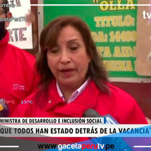 Boluarte admitió que sí firmó documentos como representante de club departamental cuando ya era ministra de Estado