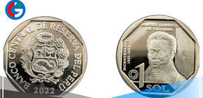 Emiten cuarta moneda de S/ 1 de serie numismática del Bicentenario