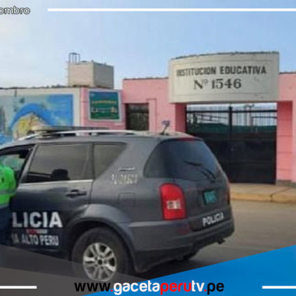 Chimbote: Hijo de guardián de seguridad de colegio primaria abusó de niña de 3 años