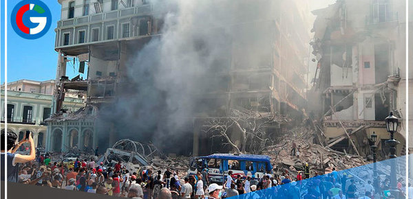 Confirman la muerte de cuatro personas y 13 desaparecidos en la explosión en el Hotel Saratoga, frente al Capitolio de La Habana