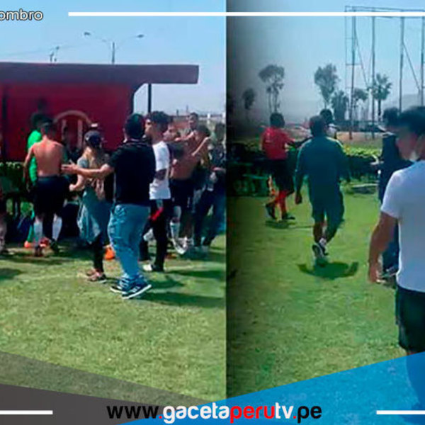 Clásico de menores Universitario vs. Alianza lima termina con enfrentamientos y disparos al aire