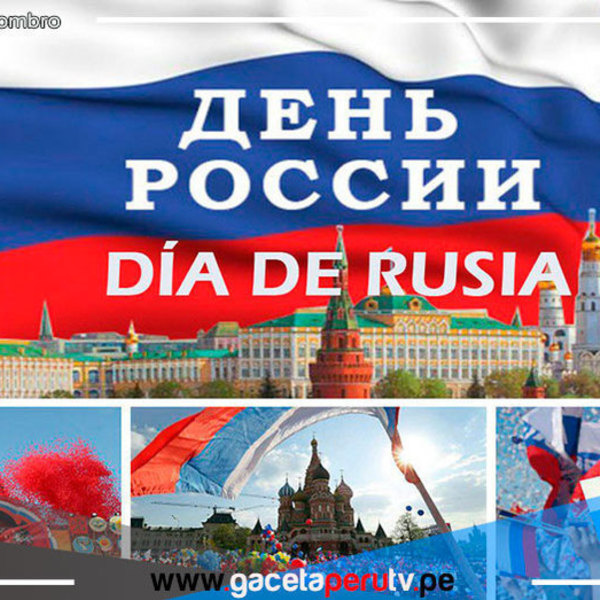 El 12 de junio en Rusia se celebra la fiesta nacional del país, "El Día de Rusia"