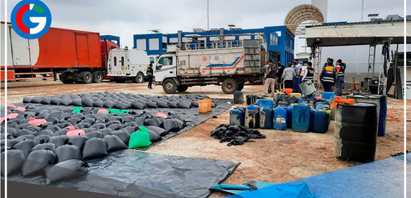 Duro golpe al contrabando de combustible en Aguas Verdes