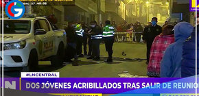Asesino mató a dos jóvenes después de una fiesta