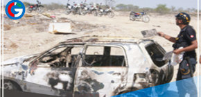 Hallan a hombre quemado dentro de su auto en Ilo