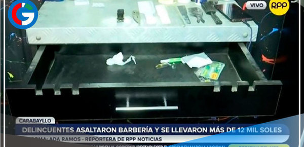 Delincuentes atacan a barbero y se llevan equipo valorizado en 12.000 soles