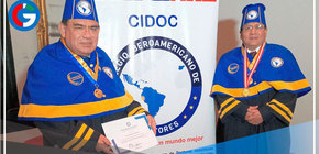 Rector UAP Dr. Arístides Tejada Arana se incorporó al Colegio Iberoamericano de Doctores (CIDOC) 