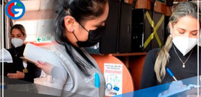 Realizan operativo en cabinas de internet de San Juan de Miraflores 