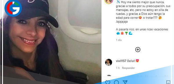 Pilar Montenegro reaparece tras rumores de que está en silla de ruedas