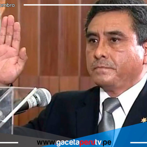 Juramenta nuevo ministro del Interior Willy Huerta Olivas