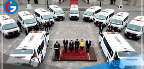 Recibirán 95 ambulancias donadas por Japón para reforzar el sistema de salud 