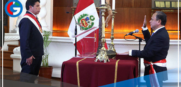 Nuevo Ministro del Interior fue juramentado por presidente Castillo