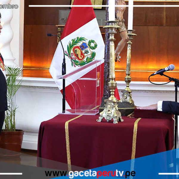 Nuevo Ministro del Interior fue juramentado por presidente Castillo