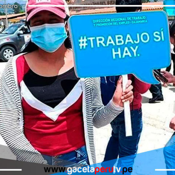 Cajamarca:  Feria laboral "Chamba sí hay" ofrecerá más de 300 puestos de trabajo 