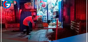 Propietario de un almacén recibió un disparo dentro de su lugar de trabajo