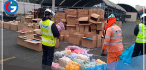 Sunat embargó cargamento de ropa y alcohol de contrabando por más de $500,000