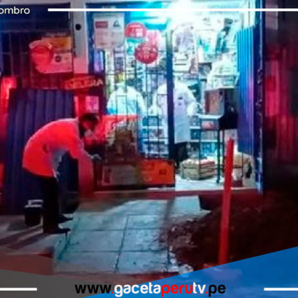 Propietario de un almacén recibió un disparo dentro de su lugar de trabajo