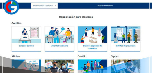 ONPE facilita capacitación virtual a electores, miembros de mesa y otros actores electorales